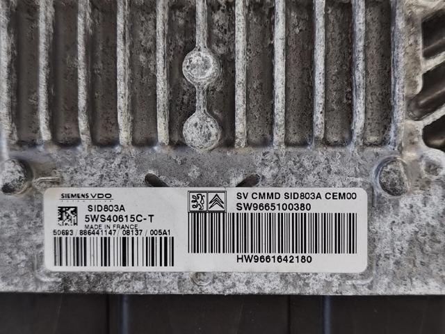 Sterownik silnika Peugeot Expert VF3