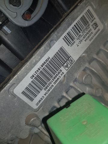 Sterownik silnika 9665100380 PEUGEOT