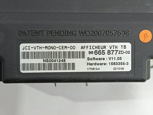 96665877ZD Peugeot/Citroen