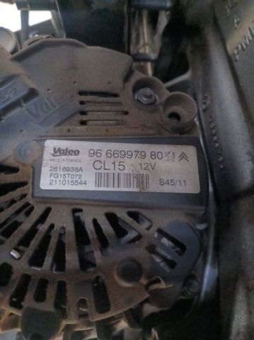 Alternator 9666997980 PEUGEOT