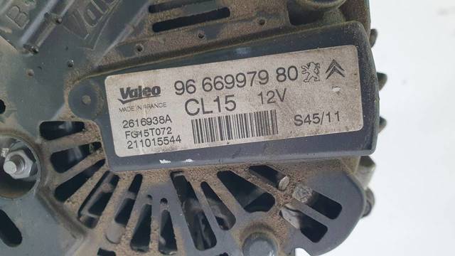 Alternator 9666997980 PEUGEOT