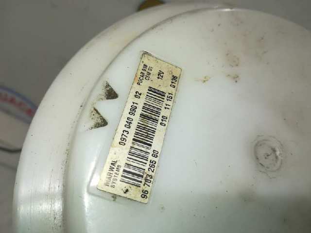 Moduł pompy paliwowej z czujnikiem poziomu paliwa Peugeot 508 1 8D