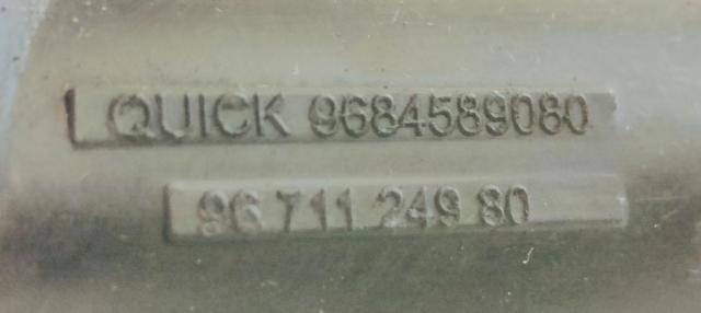 Kołnierz układu chłodzenia (trójnik) Peugeot 508 1 8D