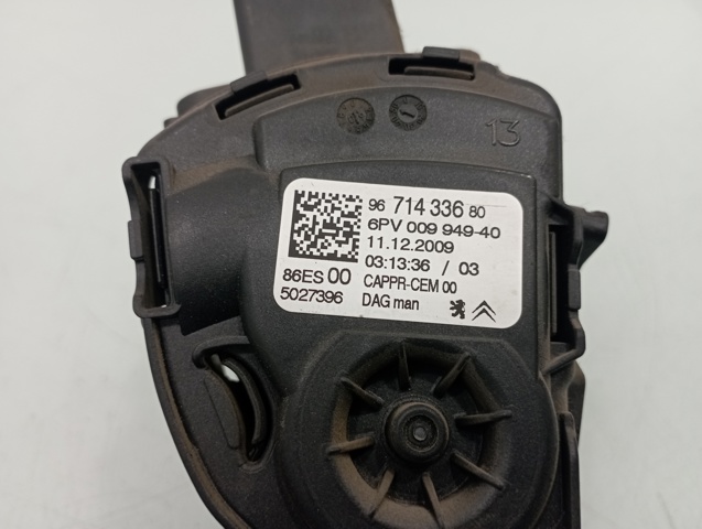 Pedał przyspieszenia (gazu) 9671433680 PEUGEOT