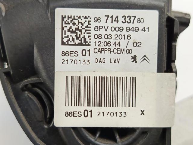 Pedał przyspieszenia (gazu) 9671433780 PEUGEOT