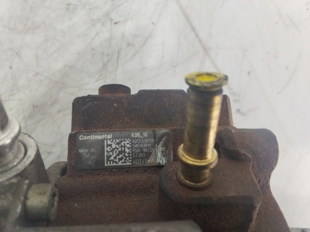 Pompa wtryskowa wysokiego ciśnienia 9672605380 PEUGEOT