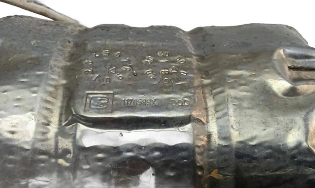 Konwerter-katalizator 9672883980 PEUGEOT