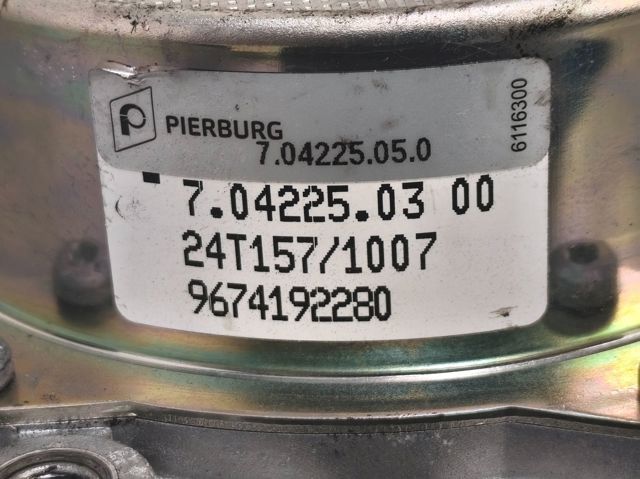 Pompa podciśnienia 9674192280 PEUGEOT