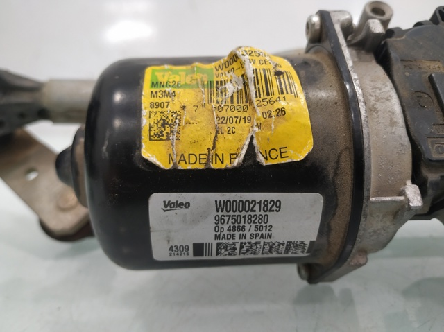 Mechanizm wycieraczek 9675018280 PEUGEOT