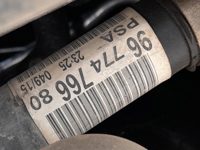 Półoś napędowa przednia prawa 9677476680 PEUGEOT