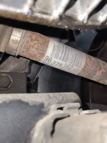 Półoś napędowa przednia lewa 9677916280 PEUGEOT