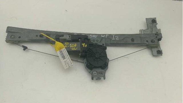 Mechanizm podnoszenia szyby drzwi przednich lewych 9681181980 PEUGEOT