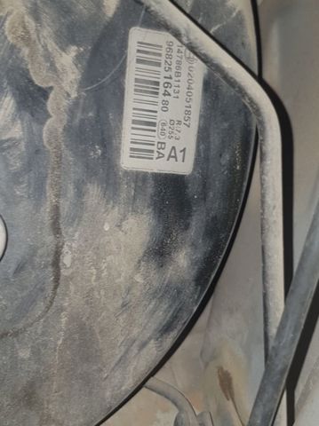 Wzmacniacz próżniowy hamulców 9682516480 PEUGEOT