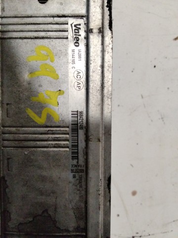 Chłodnica intercoolera 9684212480 PEUGEOT