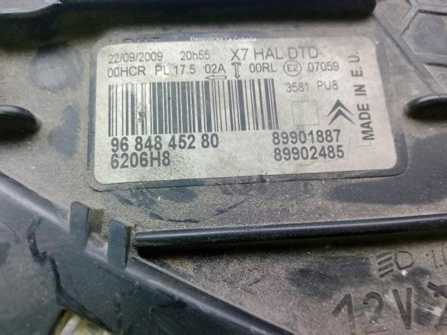 Reflektor prawy Citroen C5 3 RW