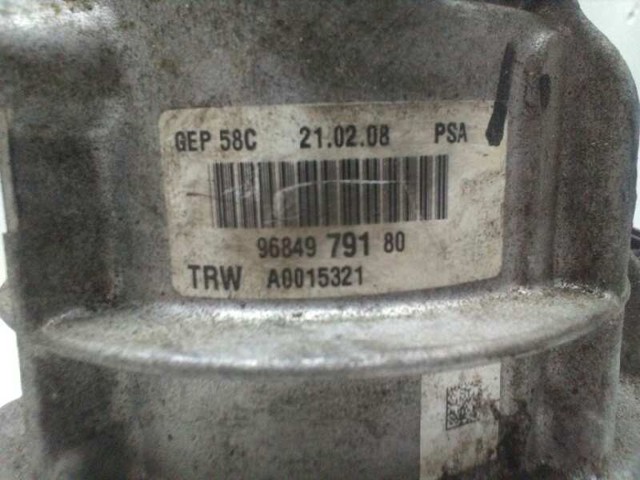 Pompa wspomagania hydraulicznego kierownicy 9684979180 PEUGEOT