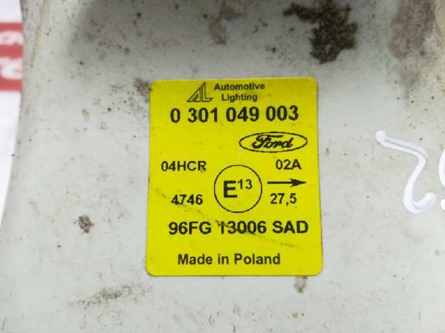 Reflektor lewy 96FG13006SAD FORD