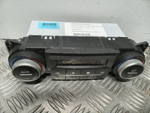 Sterownik trybów ogrzewania/klimatyzacji 972501H601EQ HYUNDAI