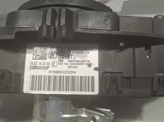 Przełącznik zespolony, w komplecie 98000223ZD PEUGEOT