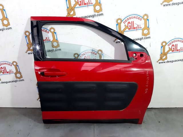 Drzwi przednie prawe 9801012880 PEUGEOT