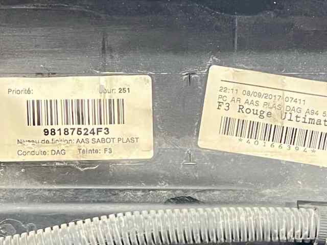 Zderzak tylny 9801125577 PEUGEOT