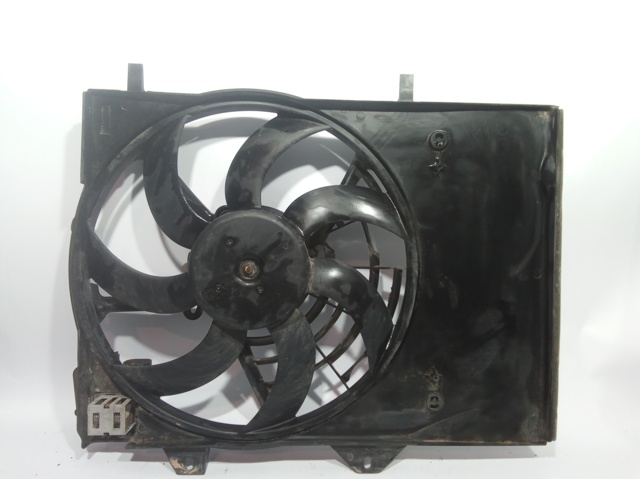 Wentylator elektryczny układu chłodzenia kompletny (silnik+wirnik) 9801666680 PEUGEOT