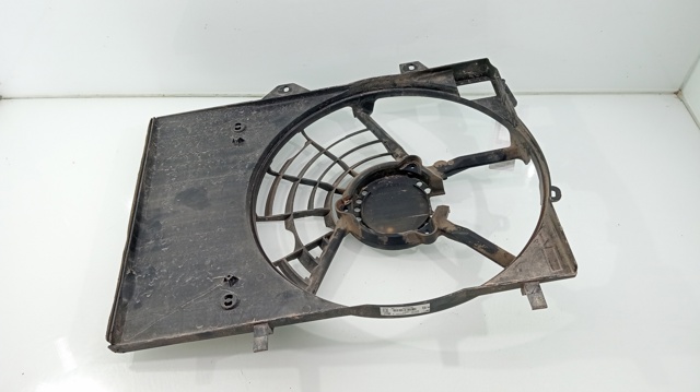 Wentylator elektryczny układu chłodzenia kompletny (silnik+wirnik) 9801666680 PEUGEOT