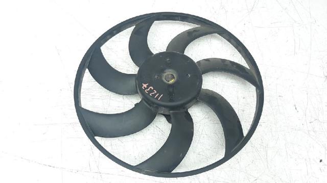 Wentylator elektryczny układu chłodzenia kompletny (silnik+wirnik) 9801666680 PEUGEOT