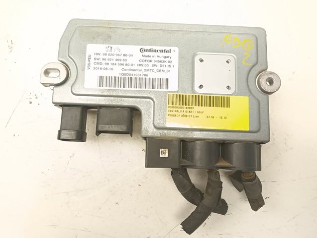 9802096780 Peugeot/Citroen