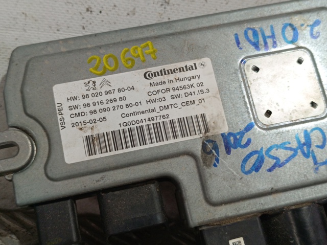 9802096780 Peugeot/Citroen