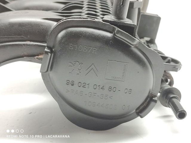 Kolektor ssący 9802101480 PEUGEOT