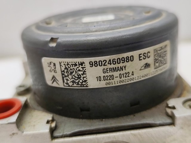 Sterownik ABS  hydrauliczny 9802460980 PEUGEOT