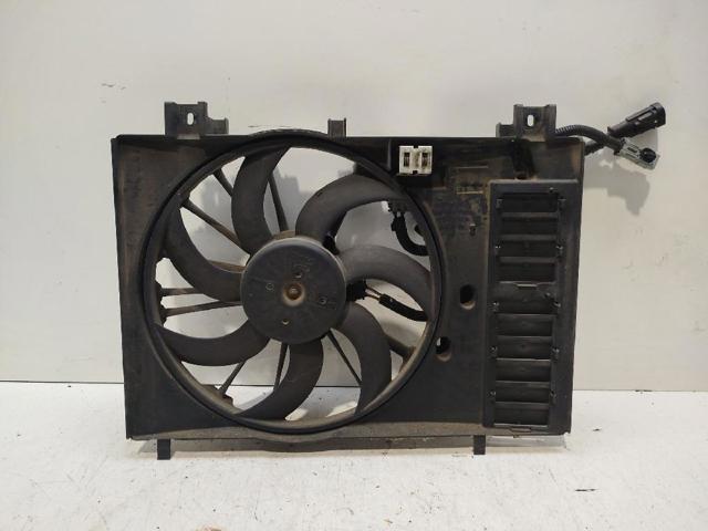 Dyfuzor chłodnicy, w komplecie z silnikiem i wirnikiem 9804778380 PEUGEOT