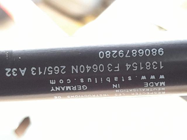 Amortyzator klapy bagażnika (3/5 drzwi-tylnych) 9806879380 PEUGEOT