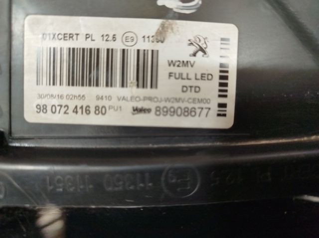 9807241680 Peugeot/Citroen