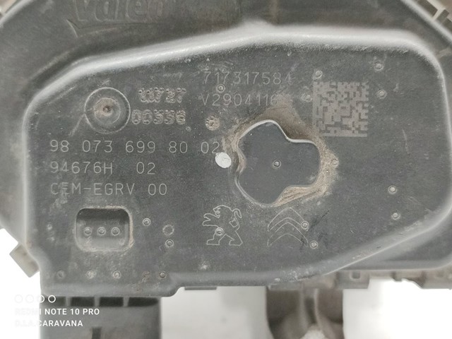 Zawór recyrkulacji spalin EGR 9807369980 PEUGEOT