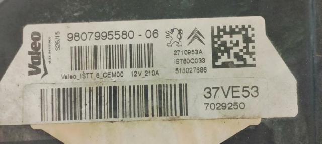 9807995580 Peugeot/Citroen