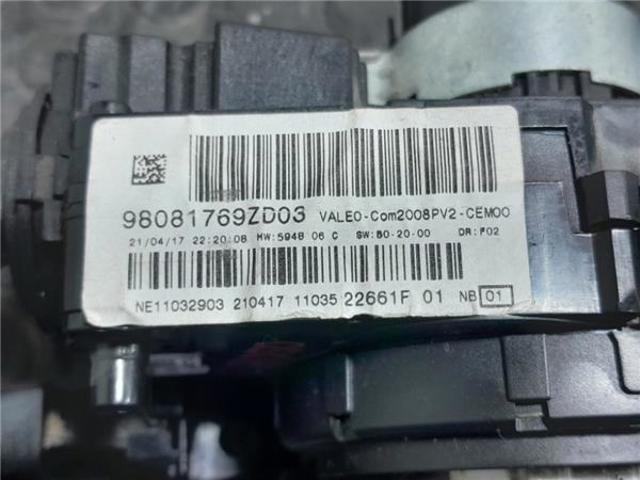 Przełącznik zespolony, w komplecie Peugeot 208 CA, CC