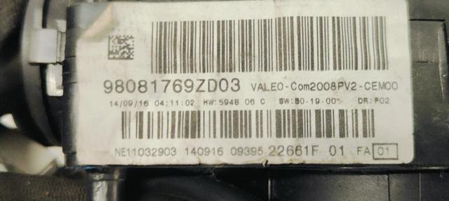 Przełącznik zespolony, w komplecie Peugeot 208 CA, CC