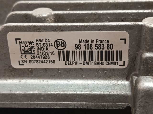 Stabilizator napięcia 9810858380 PEUGEOT