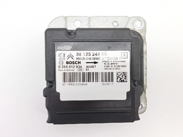 Sterownik poduszki bezpieczeństwa 9812824480 PEUGEOT