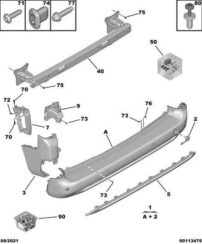 9816808680 Peugeot/Citroen