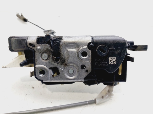 Zamek drzwi przednich lewych 9819027380 PEUGEOT