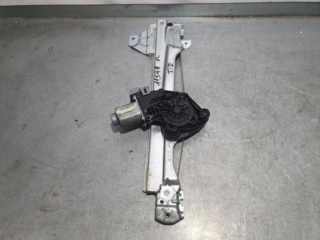 Mechanizm podnoszenia szyby drzwi tylnych lewych 9820885280 PEUGEOT
