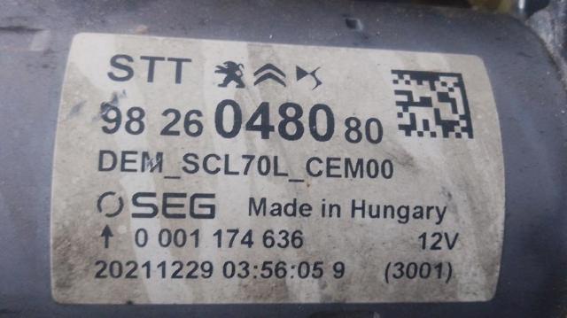 9826048080 Peugeot/Citroen
