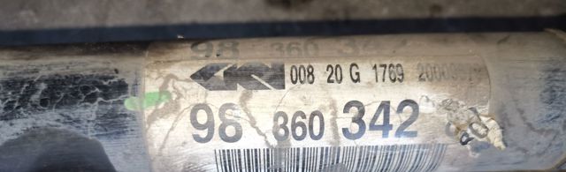 Półoś napędowa przednia prawa 9836034280 OPEL
