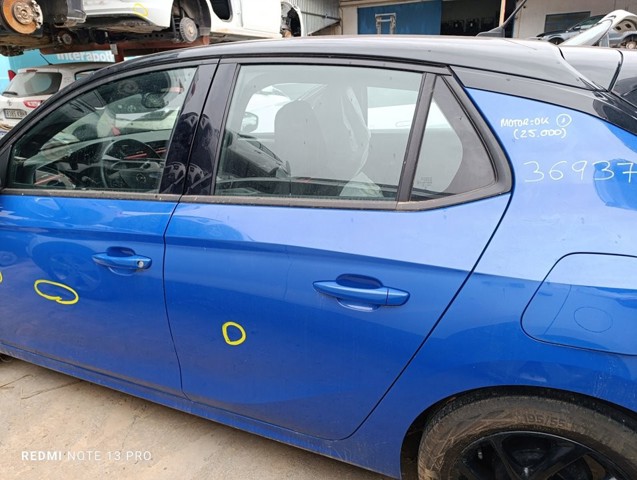Drzwi tylne lewe 9837706080 OPEL