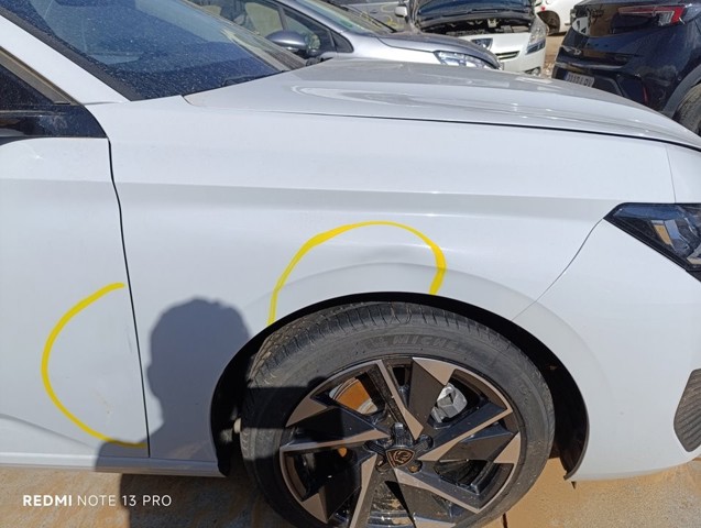 Błotnik przedni prawy do Peugeot 308 FB, FH, FP, F3, FM