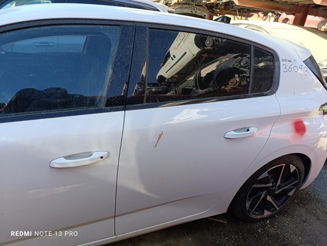 Drzwi tylne lewe 9837983080 PEUGEOT