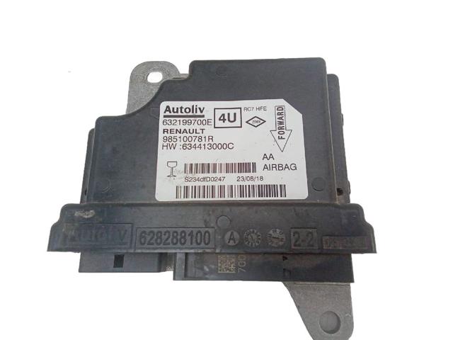 Pierścień kontaktowy AIRBAG, taśma kierownicy  985100781R RENAULT